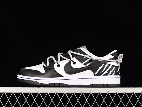 All categories Nk SB Dunk series Nk SB Dunk Low low-top sneakers F version Nk Dunk Low "CNY" Year of the Tiger limited edition SB smashing backboard fashion casual sneakers DD3363-002